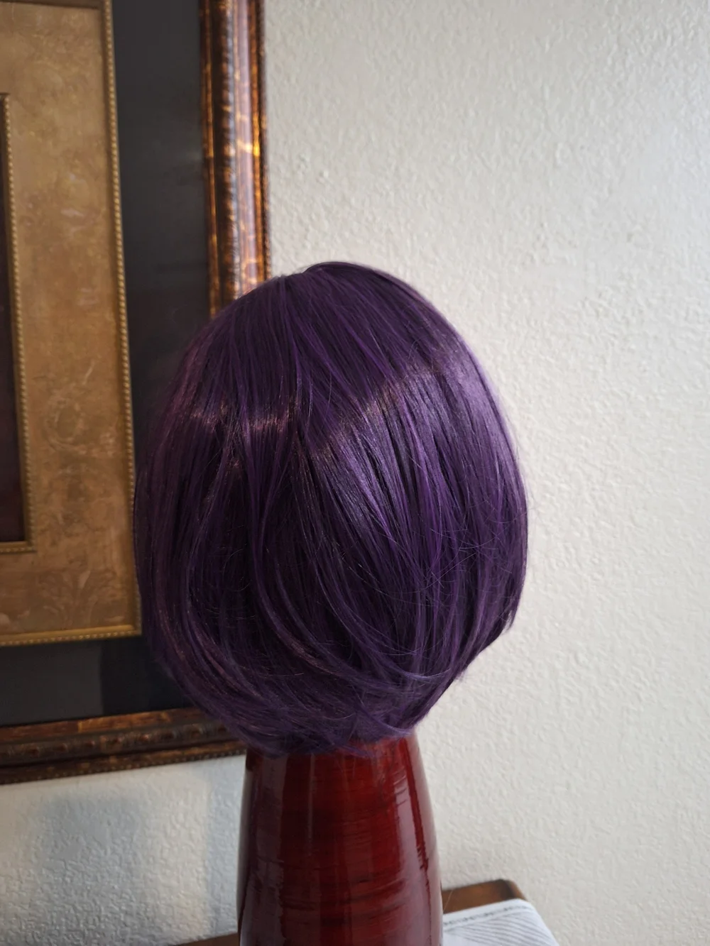 Purple Short Layered Women's Wig - Unbranded